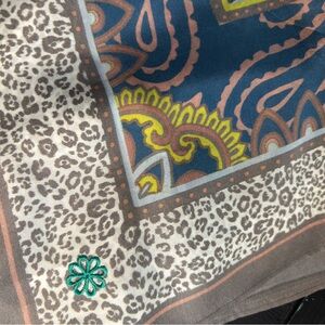 ADDITIONAL CLOSET CLEAR OUT Beautiful Multicolor Patterned Nordstrom silk Scarf